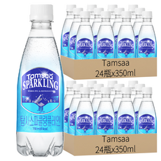 Tamsaa 原味氣泡水, 350ml, 48瓶