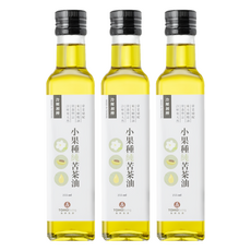 TOMOliving 友好生活 冷壓初榨小果種純苦茶油, 255ml, 3瓶