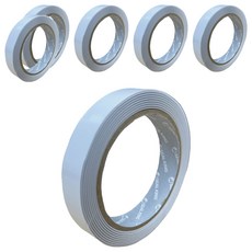 CLEAN 克林 ELItape易利撕 雙面膠帶 鋸齒好撕 18mm x 15m, 6捲, 白色