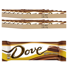 Dove 德芙 絲滑牛奶巧克力，43g, 24條