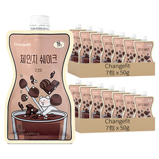 Changefit 可可奶昔, 50g, 14包