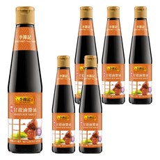 李錦記 甘甜滷醬油, 410ml, 6瓶