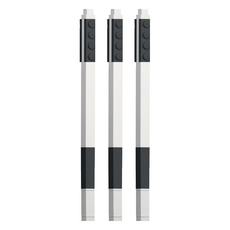 LEGO 樂高 積木原子筆, 黑色, 3支