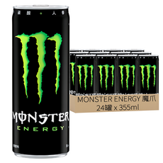 魔爪 能量碳酸飲料, 355ml, 24罐