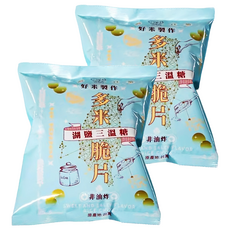 稻味 多米脆片, 50g, 2包, 湖鹽三溫糖