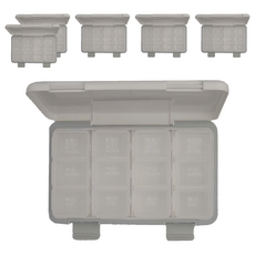 Imakara 7天便攜帶蓋藥盒, 6個