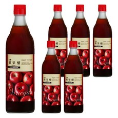 台糖 蘋果醋, 6個, 600ml