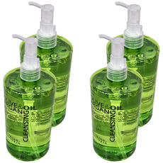 熊野 DEVE 橄欖&堅果卸妝油 500ml 深層清潔 溫和保濕 大容量超值組, 4瓶