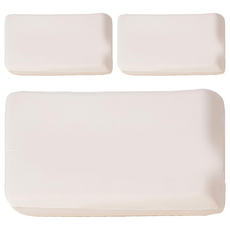 中聯興 零壓力慢回彈護頸記憶枕頭 1個, 米白色, 3入