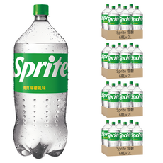 Sprite 雪碧 清爽檸檬風味, 2L, 24瓶
