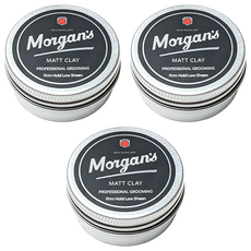 Morgan's Pomade 摩根氏 霧面髮泥 隨身瓶, 15g, 3件