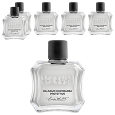 PRORASO 義式麝香 鬍後乳 藍標 100ml 保濕修護配方, 6罐