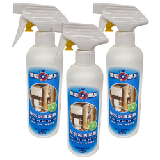 CLEAN CAPTAIN 除垢隊長 除水垢清潔劑, 500ml, 3瓶