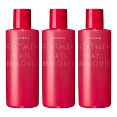 INTEGRATE 美一天護甲潤澤去光水 (200ml/瓶) 溫和卸甲、滋潤護理 給指甲健康光澤, 3瓶