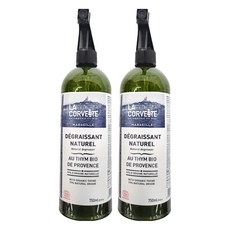 LA CORVETTE 法釩馬賽莊園 馬賽速效分解廚房清潔劑 法國原裝進口, 750ml, 2瓶