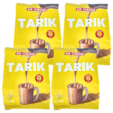 AIK CHEONG 益昌 南洋拉茶風味香滑奶茶 四合一 薑風味 減糖35% (每袋內含12小包), 38g, 12包, 4袋