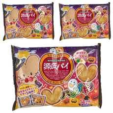 SANRITSU 三立製菓 南瓜風味源氏派 萬聖節版 14枚入, 126g, 3袋