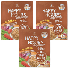 HAPPY HOURS 寶寶粥 洋芋拌小豬 Set, 6個月以上寶寶適用, 300g, 3盒