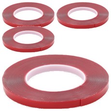 美甲多功能雙面膠帶 10m, 4個, 透明