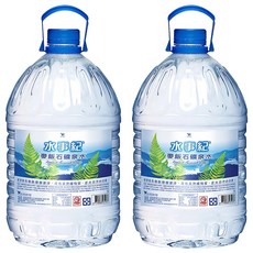 統一 水事紀 麥飯石礦泉水, 5L, 2桶