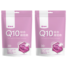 橙姑娘 Q10綜合維他命, 2包, 30顆
