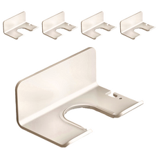 懶角落 浴室壁掛吹風機架 60 x 13 x 10cm 白色 5個