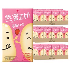 統一 蜜豆奶 草莓口味, 250ml, 72入