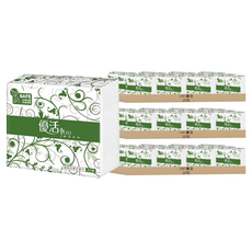 LIVI 優活 抽取式擦手紙, 200張, 60包