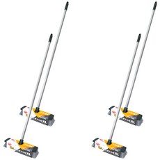 巧巧 職人商用硬毛地刷XL 硬毛刷頭 長柄設計 戶外營業場所專用, 4支, C4025