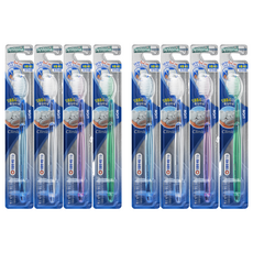 LION 獅王 Systema 細潔護齦軟毛牙刷 標準型 0.02mm極細刷毛, 4支, 2組