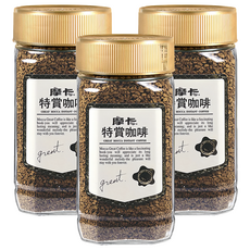 MOCCA 摩卡 特賞咖啡 156g 冷凍乾燥技術 阿拉比卡咖啡豆 口感醇厚 香氣濃郁, 1罐, 3罐