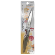 Raymay 藤井 不鏽鋼刀 2 Way Blade 紙用/厚紙板用, 銀色, 1支