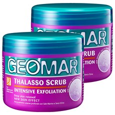 Geomar 吉兒瑪 Thalasso 死海礦物身體磨砂膏, 葡萄籽精華, 強效去角質, 600g, 2罐