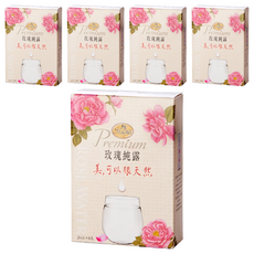 Magnet 曼寧 玫瑰純露 8包/盒 (共40包) | 無糖、無咖啡因、方便攜帶, 20ml, 5盒