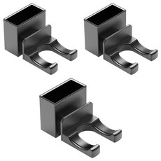 i LIFE 鋁合金吹風機收納架 後繞線款, 槍灰色, 3個