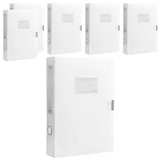 保單收納資料夾 A4 厚度3.5cm, 白色, 6入