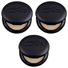 ABOUT TONE. 濾鏡輕薄柔焦粉餅 修飾毛孔凹凸 輕拍控油 小巧尺寸方便攜帶, 03 Natural, 3個