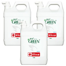 GREEN 綠的 潔手乳, 3800ml, 3桶