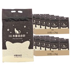 Hi Cat Litter 木薯豆腐貓砂, 2kg, 20袋, 綠茶