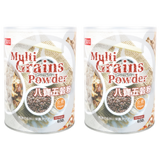 康健生機 八寶五穀粉 650g,2罐, 營養豐富，無添加，全家大小都適合