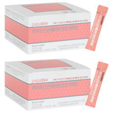 Papabio 嬰幼兒益生菌維他命D+鋅 30包入, 30包, 2g, 2盒