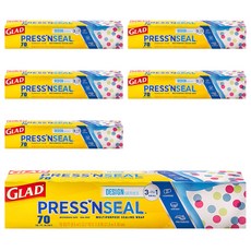 Press'n Seal Press'n Seal 萬用密封保鮮膜, 21.6m, 6個