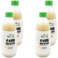 羅東鎮農會 羅董有機糙米奶, 245ml, 4瓶