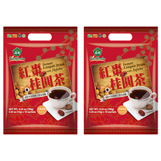 薌園 紅棗桂圓茶 精選紅棗及桂圓濃縮萃取造粒製成, 10g, 18包, 2袋