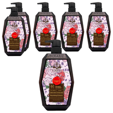 TIMARU 堤瑪露 頭皮調理草本植粹SPA舒活精油洗髮 薰衣草, 6個, 1L