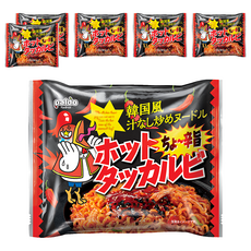 paldo 八道 辣雞鐵板炒麵 140g 韓國進口 Q彈麵條 香辣夠味 快速料理 宵夜首選, 6包