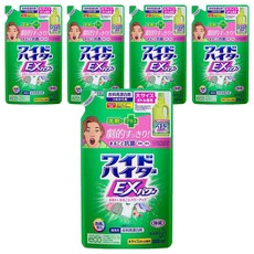 Kao 花王 Wide Haiter 彩色衣物 衣物漂白補充包, 880ml, 5包