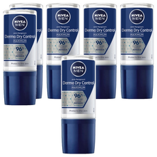 NIVEA 妮維雅 男士96H超能科研制汗爽身乳液, 50ml, 6件