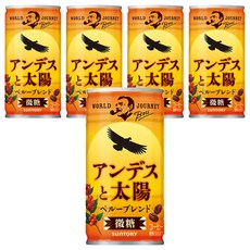 日本 BOSS 太陽咖啡飲料,185ml,5罐