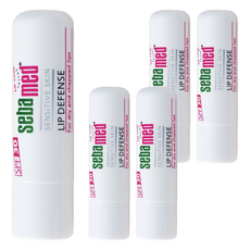 sebamed 施巴 潤澤護唇膏 SPF30, 植物萃取 舒緩乾燥, 4.8g, 5支, SPF Scent (Neutral)